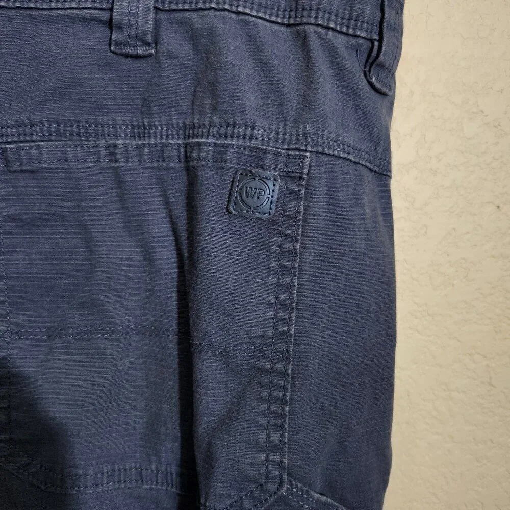 Weatherproof Shorts Mens 40 Blue Cargo